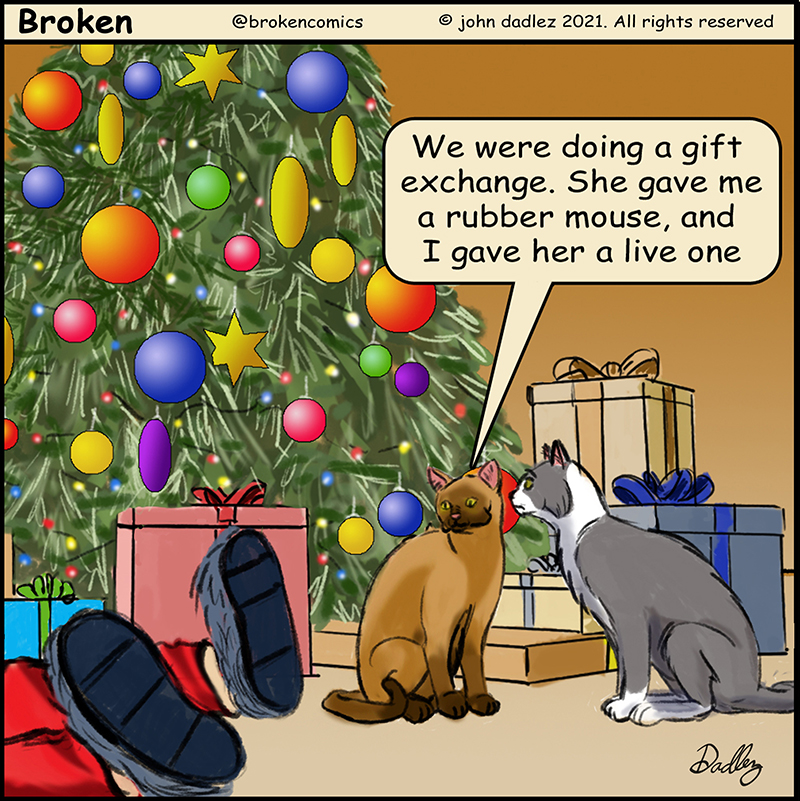 Broken Comics: Christmas Gift Exchange